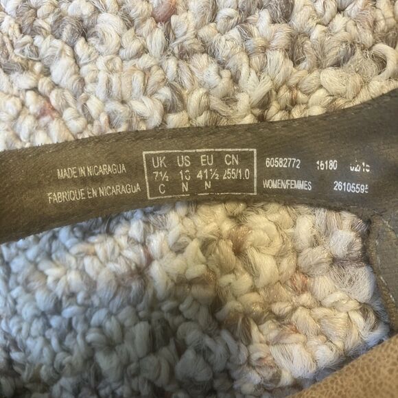 NEW Clarks Womens Hayla Flute Leather Sandals Size 10 N Pewter Adjustable Strap - Picture 8 of 10